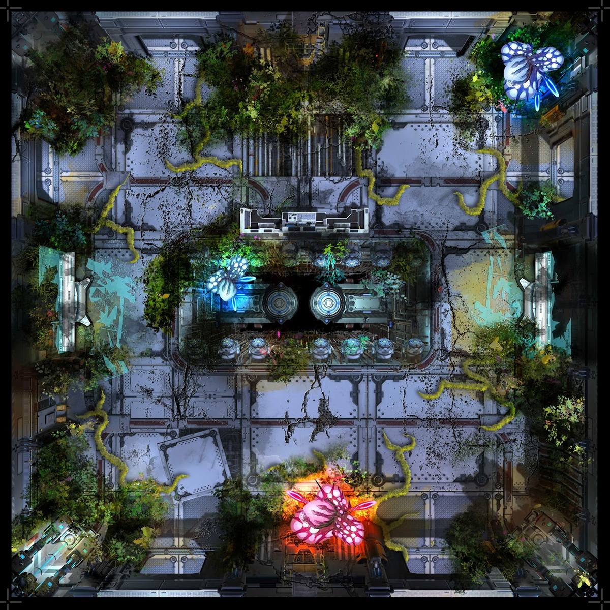 Reactor hall battlemap