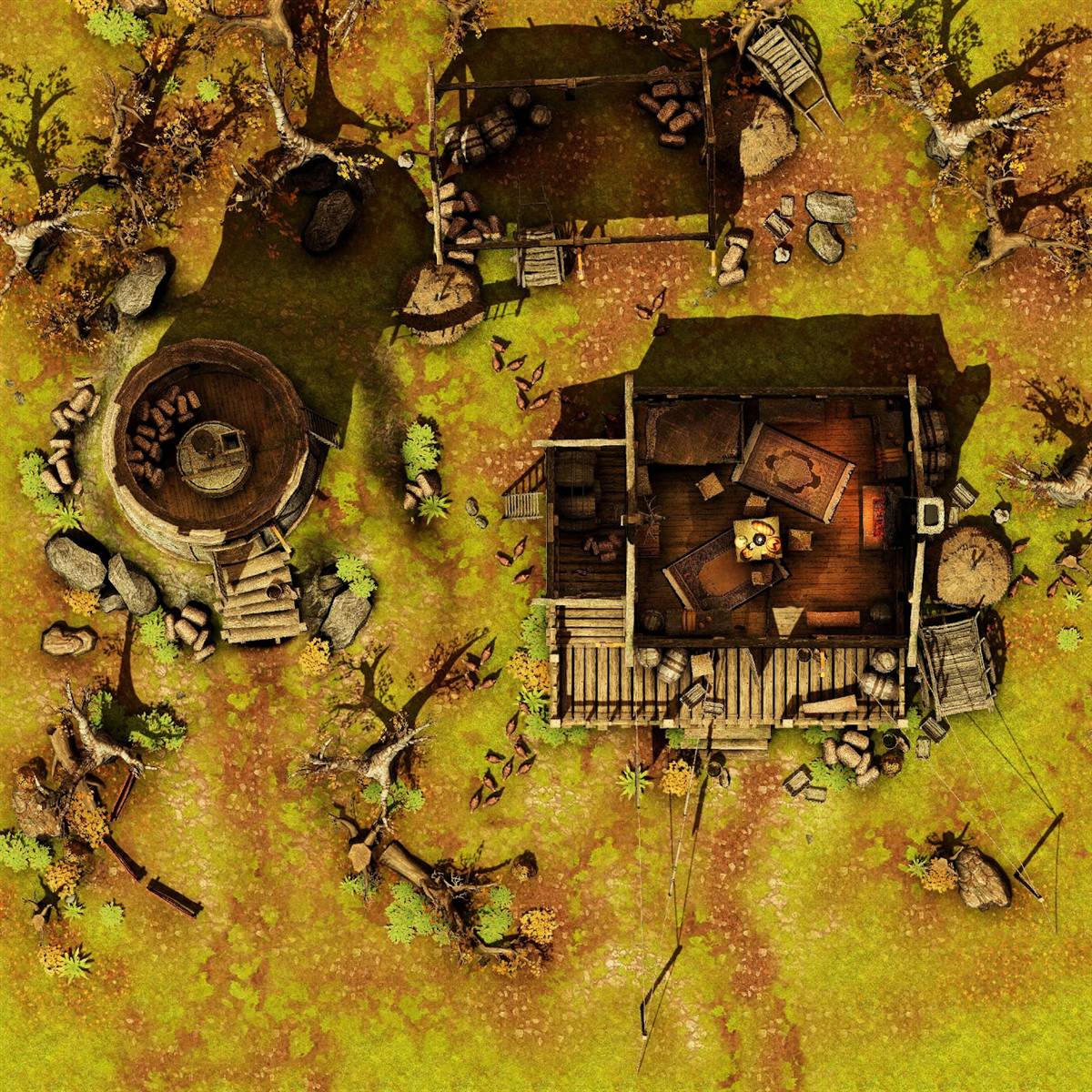 Farmstead battlemap
